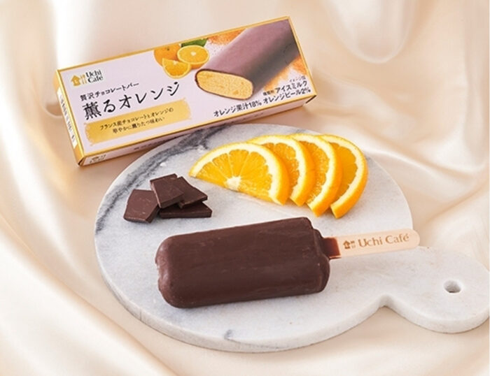 LAWSON Uchi Café SWEETS 巧克力×柑橘冰棒