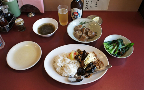 養顏美容! 會上癮的薏仁皮水餃,代代木上原的按田餃子店