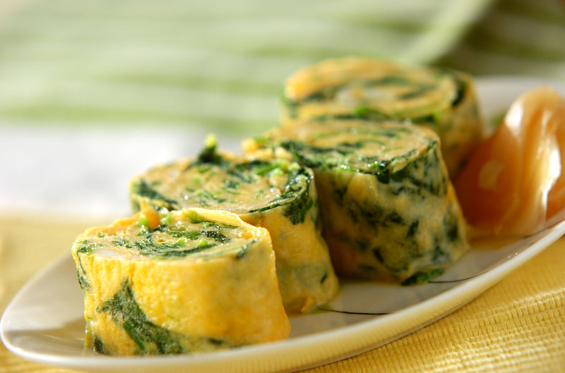 菠菜玉子燒