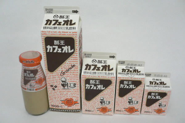福島縣民的家鄉飲料「酪王咖啡歐蕾」,東京也有賣喔!
