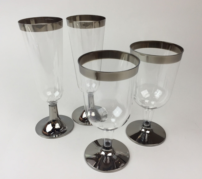 塑膠香檳杯(4個入)/紅酒杯(4個入)（ART NAP）