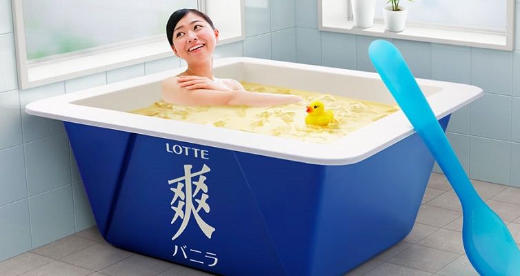 LOTTE發售世界第一款瞬間冷卻的冰水浴缸「浴爽」!