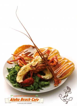【世界首創】「Aloha Beach Cafe」日向店「伊勢蝦鬆餅」登場!會繼魩仔魚鬆餅後成為當店特色嗎?!