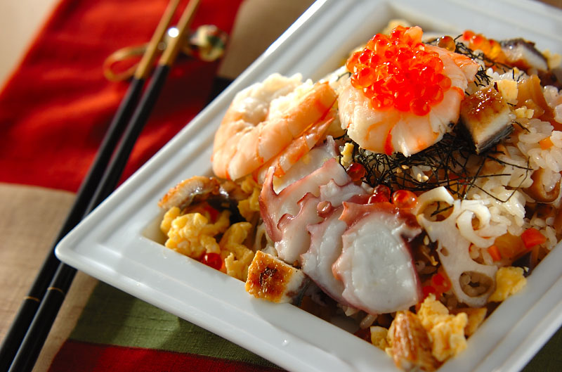 【食譜】豪華散壽司