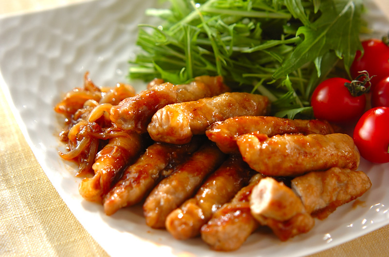 【食譜】薑燒麻糬豬肉
