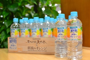Suntory『南阿爾卑斯的天然水&朝摘香橙』人氣夯的理由