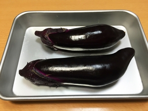 ナスのごまみそ炒め001