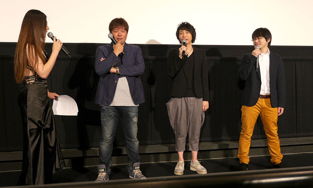 以群馬為舞台的「新版 頭文字D Legend2 -闘走-」的舞台會見上時「小群馬」(Gunma-chan)亂入