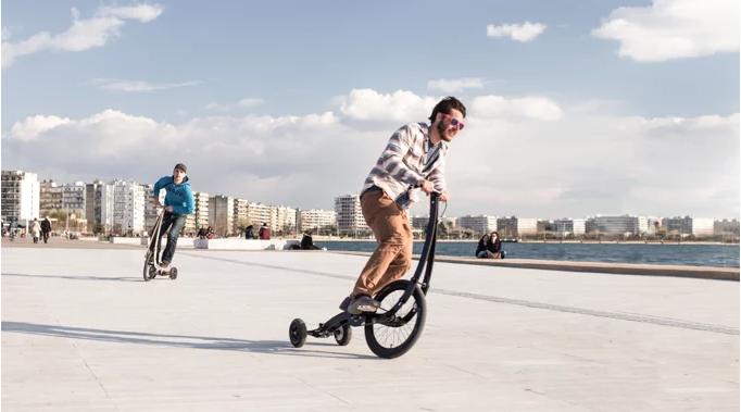 輕巧便攜&流行時尚! 靠平衡感與反射動作駕馭的新潮自行車「Halfbike」
