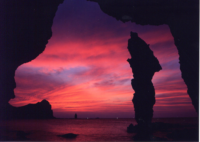 神威岬・水無の立岩