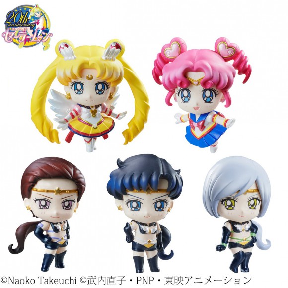 將「星光三人組」的姊姊們特色商品化! 美少女戰士最終章「最後星光篇」的5名角色變身成為“黏土人!”