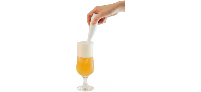 【日本必買家電】用超音波輕鬆打出綿密泡泡的『啤酒起泡機』,GREEN HOUSE發售