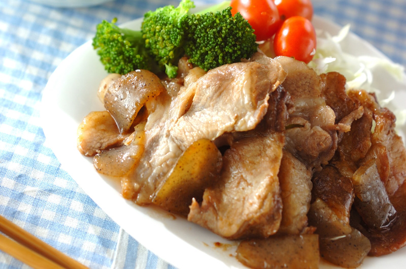 【食譜】薑燒豬肉蒟蒻