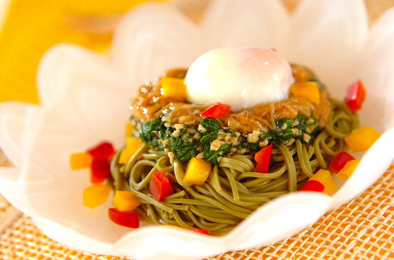 【食譜】美肌黃麻菜蕎麥麵