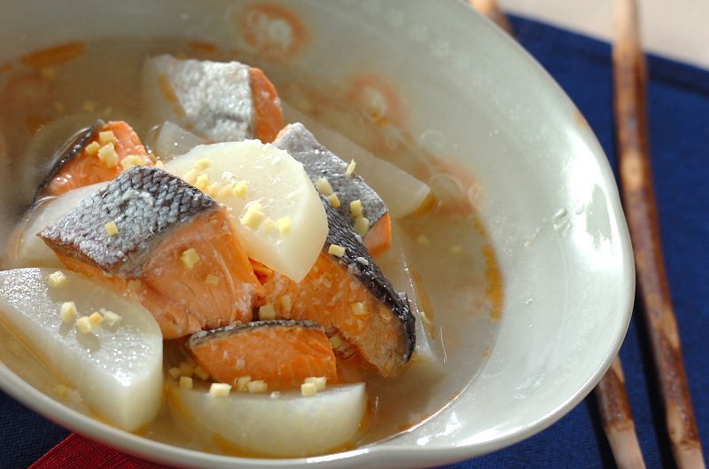 【食譜】鮭魚白蘿蔔