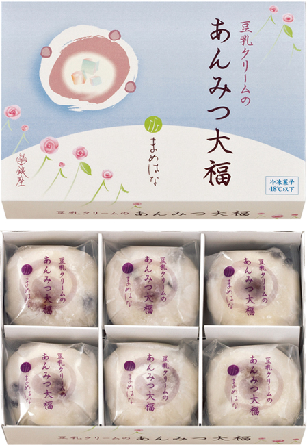 銀座MAMEHANA『豆奶奶油的餡蜜大福麻糬』