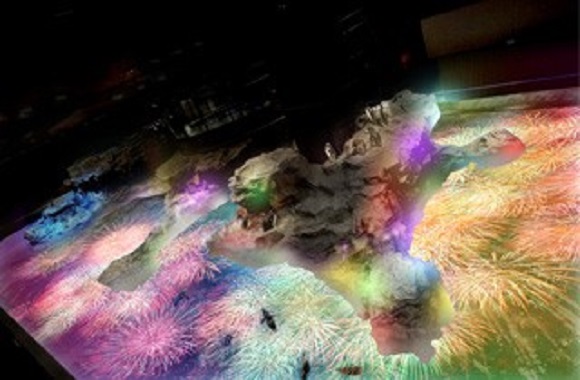 夏天來去東京晴空塔內水族館看3D秀吧♪ 企鵝游泳池裡的「企鵝煙花」開催!