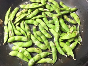 煎毛豆006
