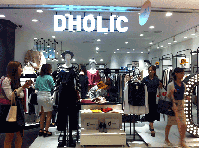 日本的韓流未減! Dholic服飾實體店面OPEN!