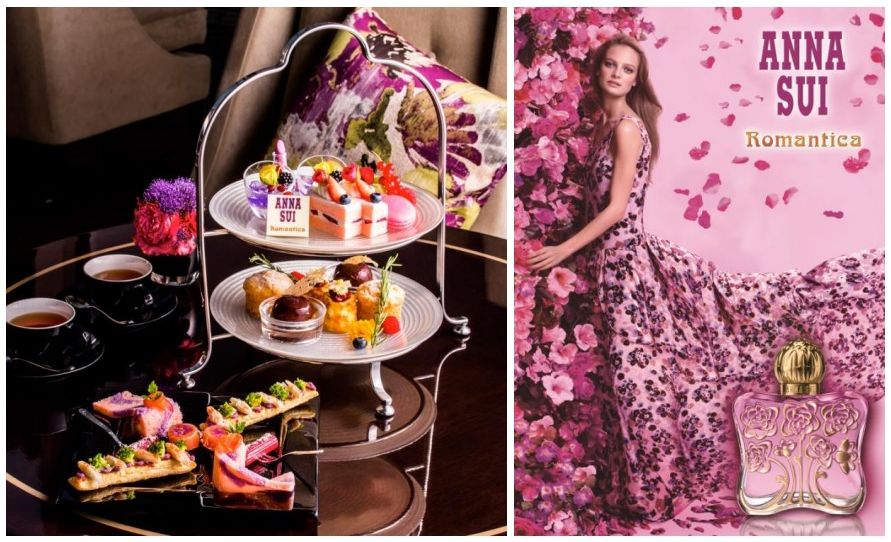 「ANNA SUI」聯名款甜點和調酒好浪漫,東京旅遊時來個悠哉下午茶吧♪