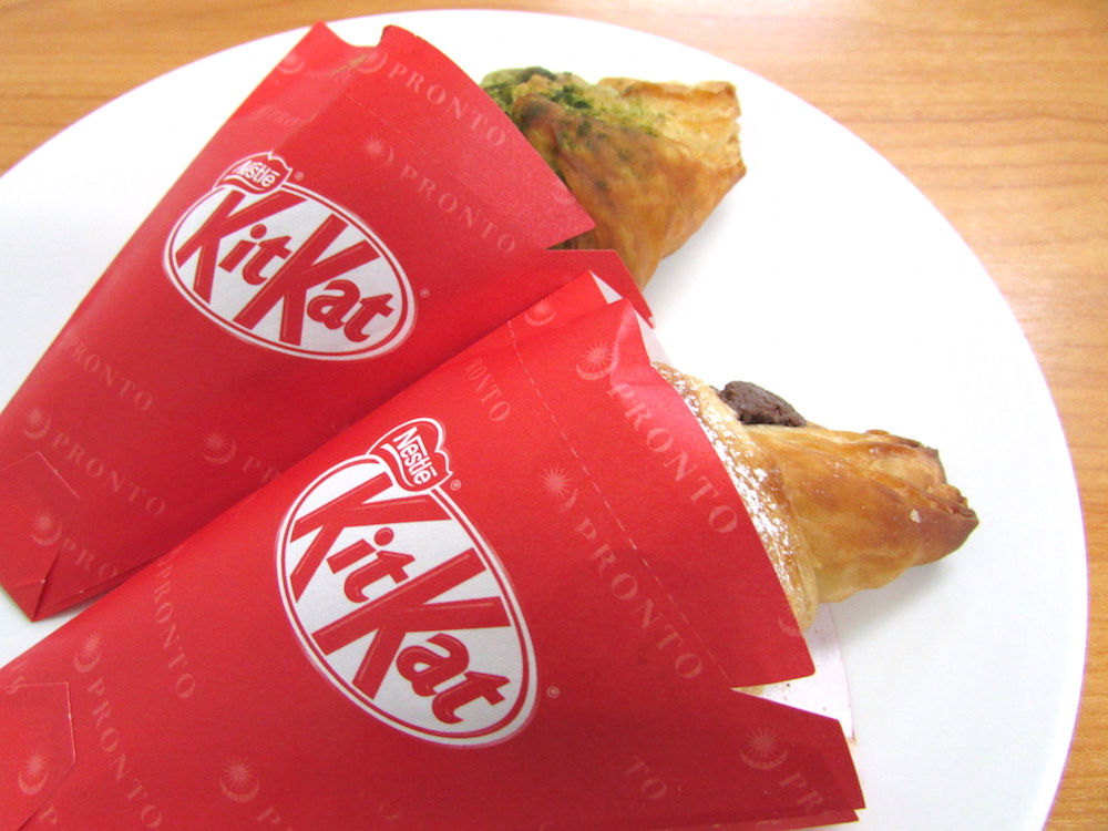 【KitKat×牛角麵包】雙重的酥脆口感!?PRONTO限定販售 “包覆整條KitKat巧克力的牛角麵包”