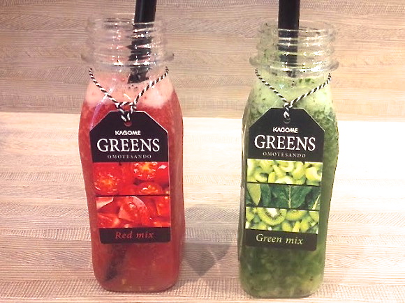 蔬菜顆粒分明! 我到可果美的果汁吧「GREENS OMOTESANDO」品嘗了 “用吃的蔬菜汁” !