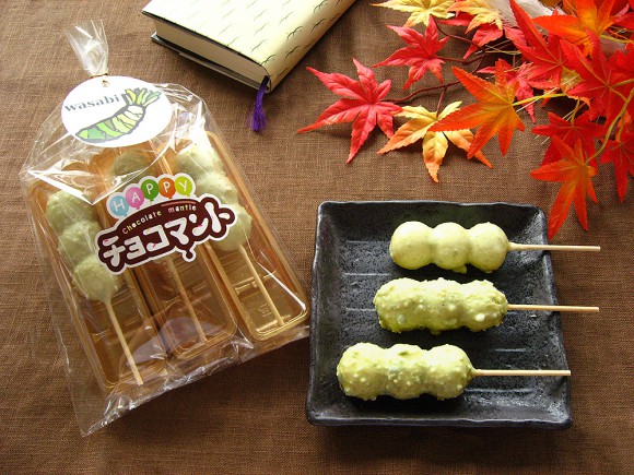 說是和風沒有錯啦... 甜點丸子老店推出又甜又辣的「芥末味」商品!