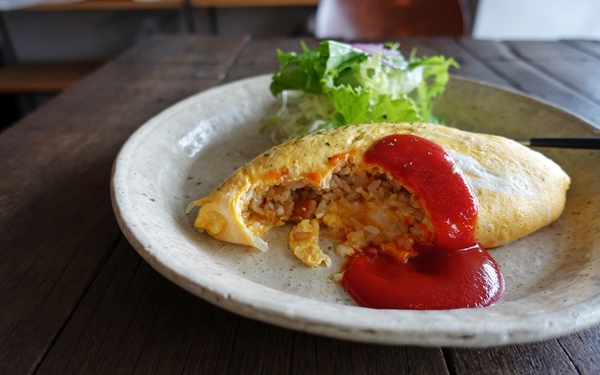 享受正統美味蛋包飯 ＠祐天寺