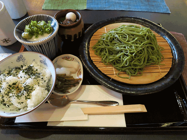 抹茶蕎麥麵