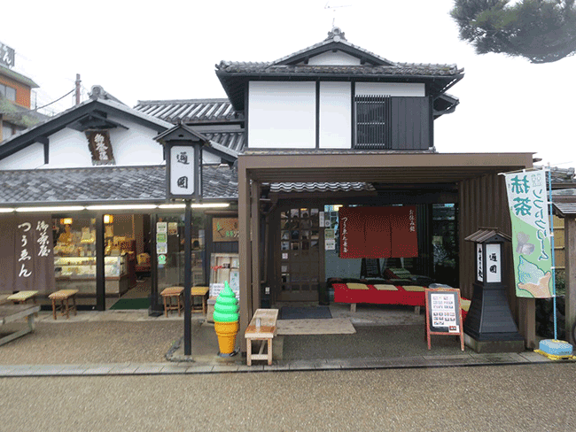 京都的抹茶冰淇淋甜點