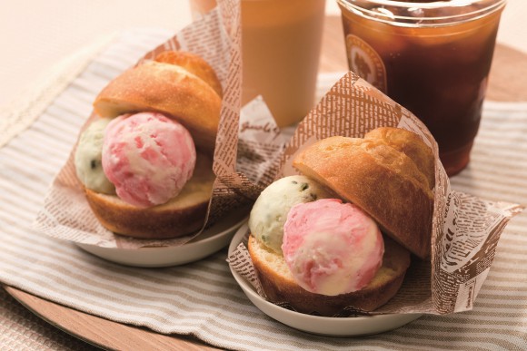 熱呼呼的布里歐麵包夾著冰涼的義式冰淇淋!「Brioche con Gelato」橫濱正式登場