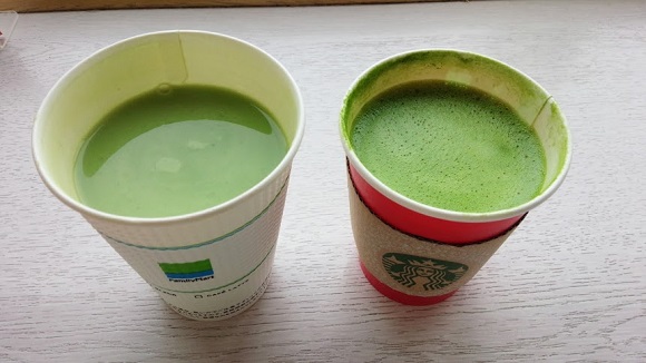 【小確幸大對決】試喝日本星巴克 vs. 日本全家超商的抹茶拿鐵,比較的結果是…