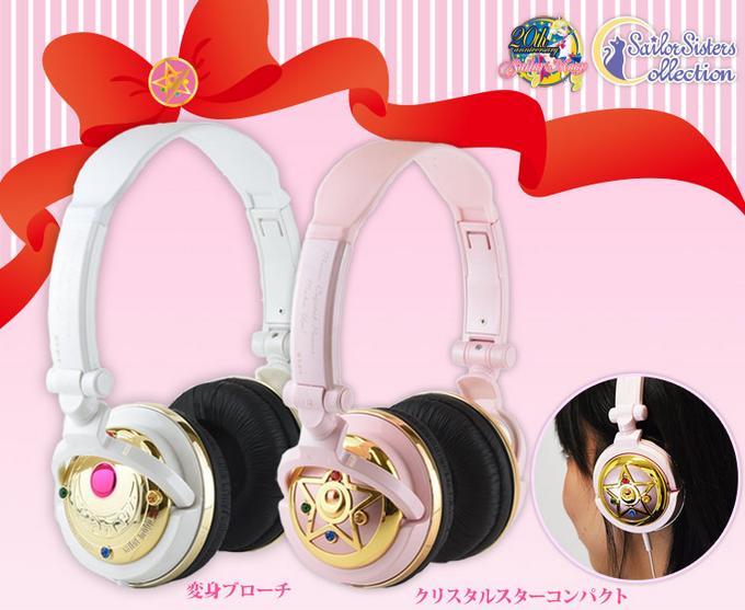 變身前先聽歌!美少女戰士耳機 可愛登場☆
