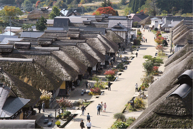 福島大內宿