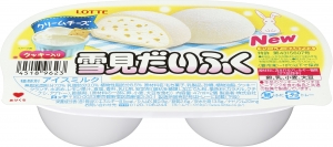 愈冷愈要吃冰!奶油起司口味的「雪見大福」人氣登場