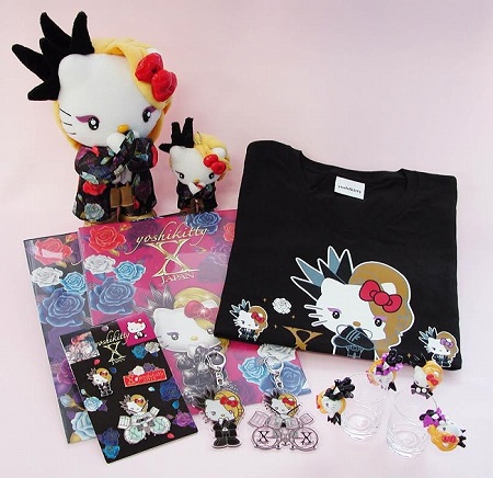 Hello Kitty變成視覺系?和X JAPAN主唱學搖滾