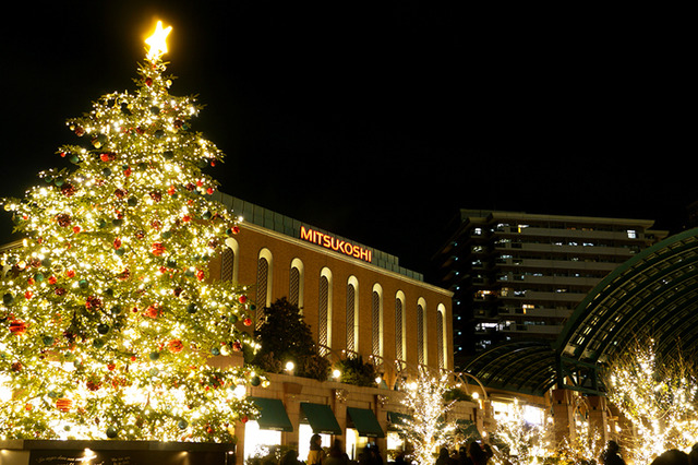 約使用了10萬盞燈泡的光亮的燈海於惠比壽GARDEN PLACE實施