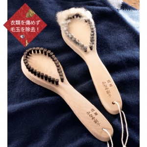 清掃專家御用品！大正3年創業的老店・金屋刷子的『除毛球刷』