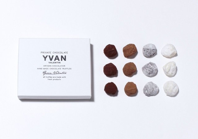 只有在情人季節才會對外發售的巧克力,YVAN VALENTIN,將自1月20日起依序發售
