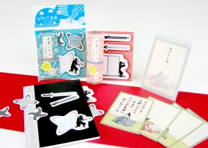 日本文具品牌KOKUYO推出全新『忍者便利貼』及『歌留多便條紙』