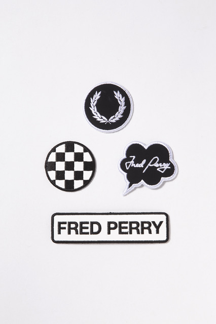 newneu.的美術繡片,有FRED PERRY原創的布貼4種類登場