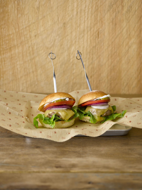 銀座店限定メニューのカウンティ フェア スライダー 1,650円