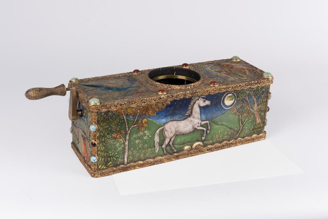 電影「黑魔女：沉睡魔咒（2014年）」小道具音樂盒