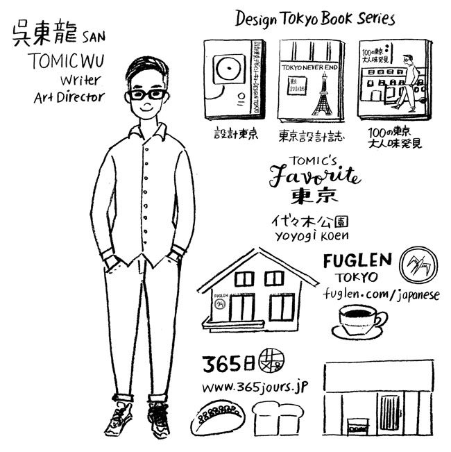 【第2回】TOKYO Daily Sketches(作家 吳東龍)