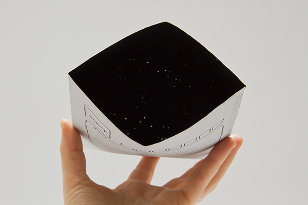 日本創意文具!『星空信封』蘊藏著小宇宙獨具巧思!