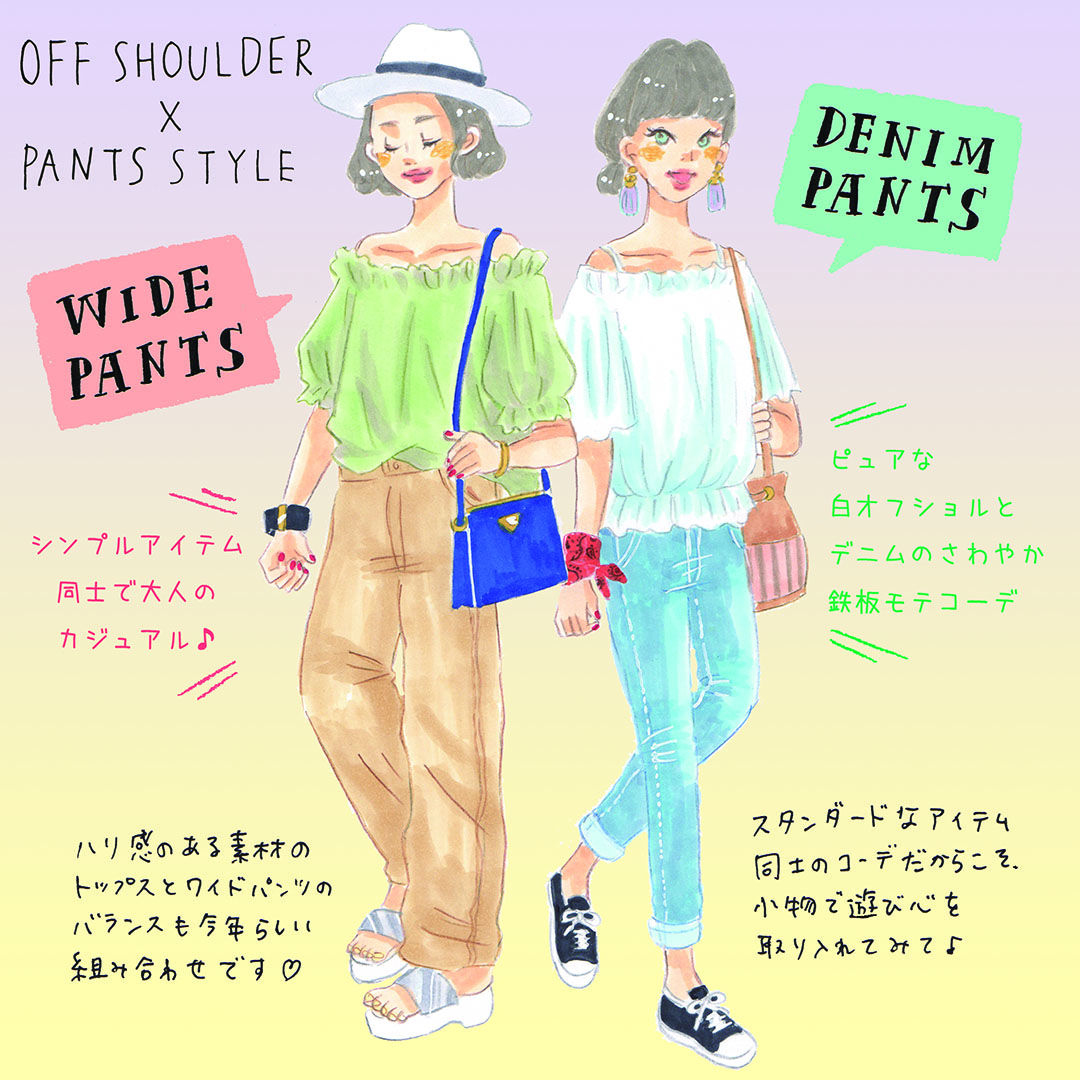 露肩上衣