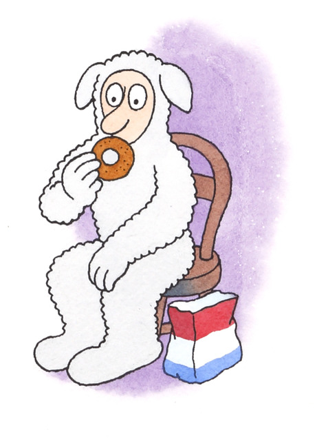 出自佐佐木Maki『羊男的聖誕節』(講談社) 1985年 私人收藏