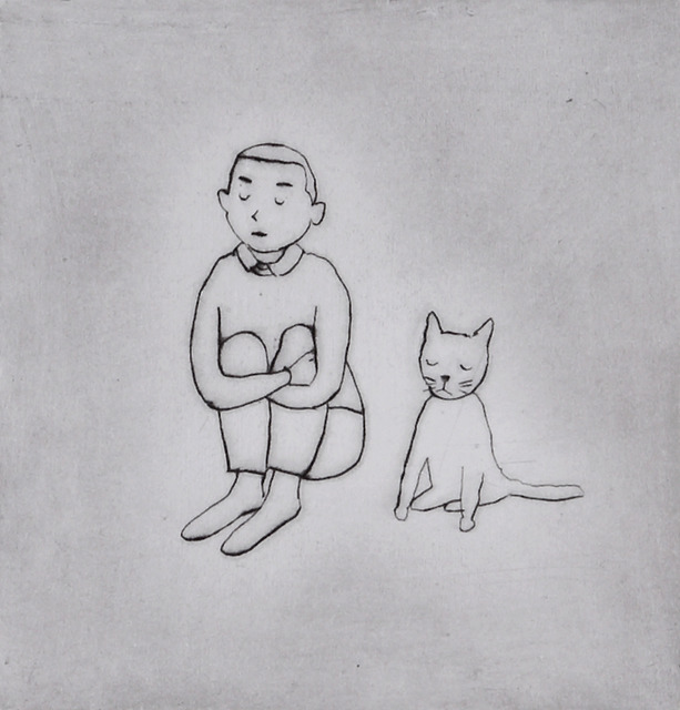 大橋步 「為貓取名字」 出自『村上收音機 3:喜歡吃沙拉的獅子』(MAGAZINE HOUSE) 2012年 私人收藏
