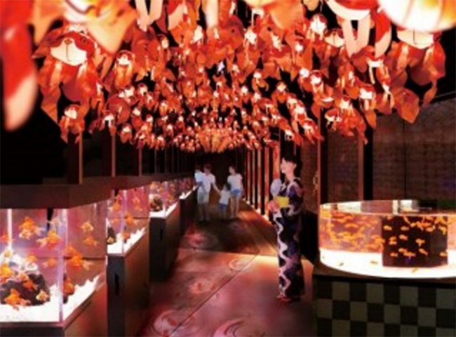 日本最大金魚展7/1東京登場!可愛的魚缸酒杯讓你帶回家
