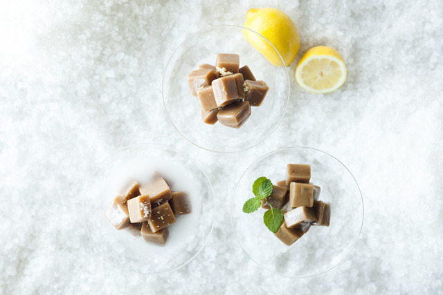 「生鹽牛奶糖」(3種共12個裝 700日圓)